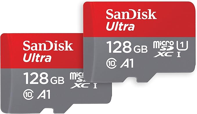 SANDISK 128GB Ultra microSDXC UHS-I Memory Card by Sandisk