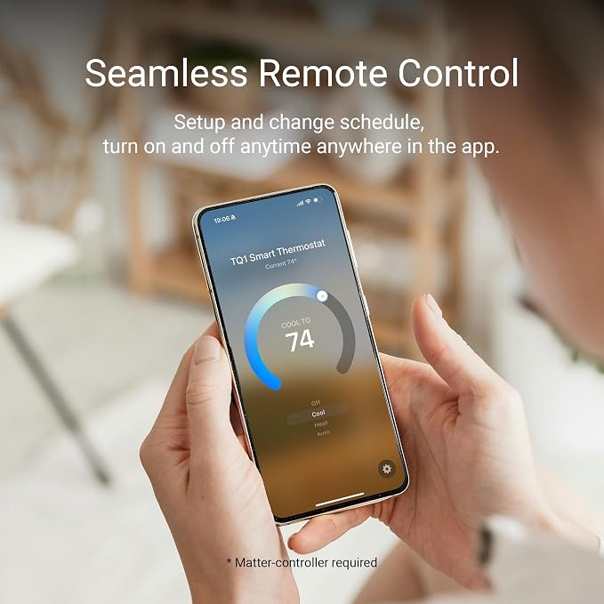 Lux TQ1 Smart Thermostat for Home, Programmable WiFi - Image 5