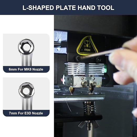 Complete 26-Piece 3D Printer Nozzle Wrench Maintenance Kit: Includes 20 - Image 5