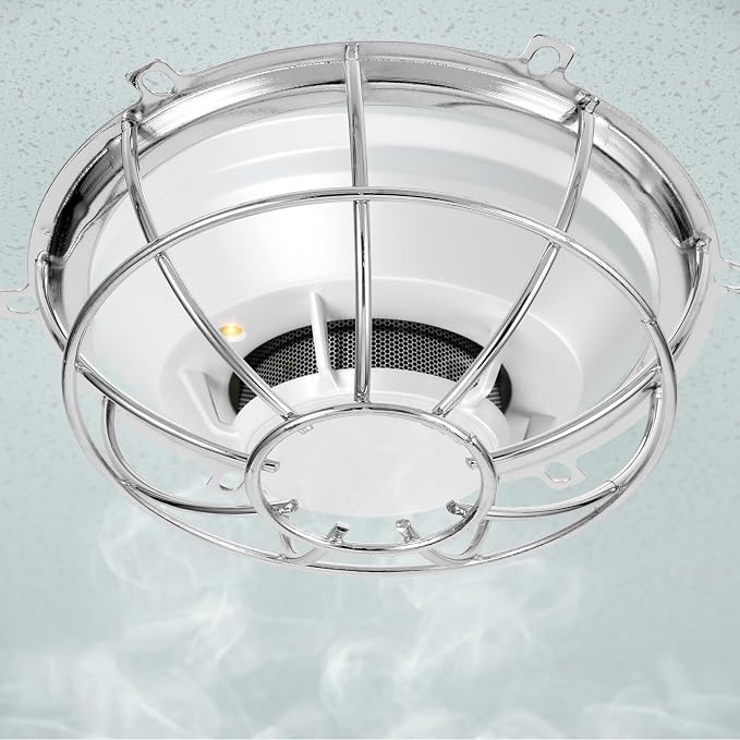 Guard Cover Protective Frame for Fire Easy Installation Fire Safety Sensor - Image 9