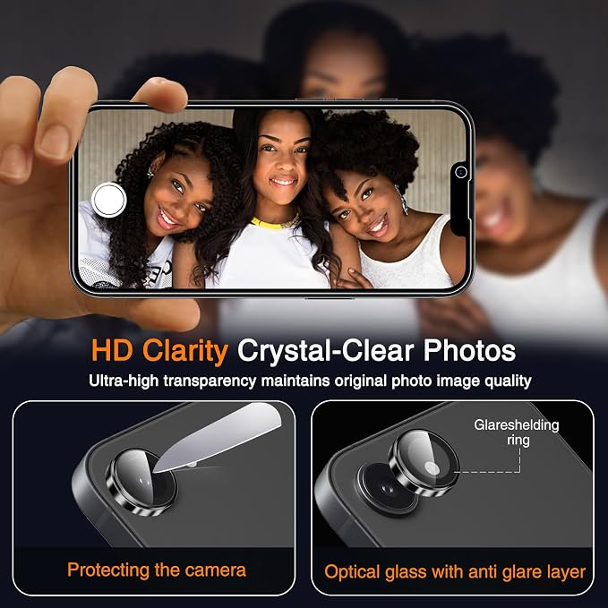 Wiaocit 3 Pack Tempered Glass Privacy Screen Protector - Image 6