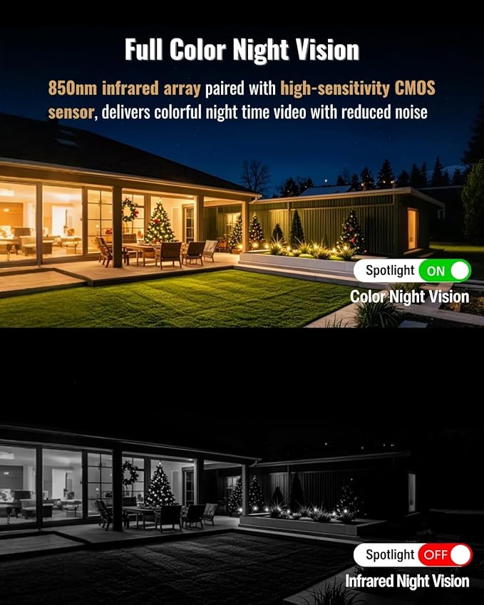 Security Cameras Wireless Outdoor, 2.5K WiFi Battery Powered Cameras - Image 4