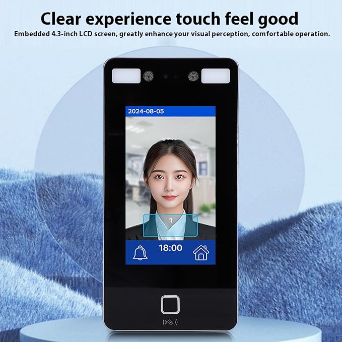 Luocute Face Recognition Attendance Machine, Biometric System - Image 4