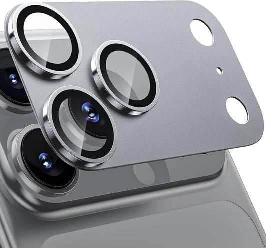 WSKEN for iPhone 17 Pro Camera Lens Protector, Metal Aluminum Alloy Tempered by SmartProtectionGreenerFuture