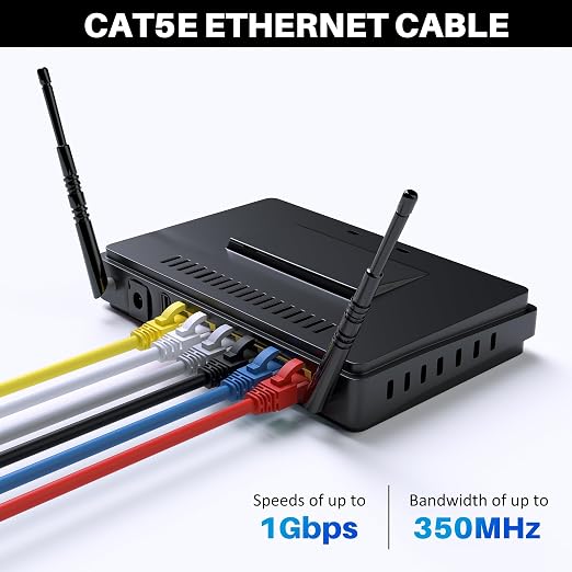 Kxable Cat5e Ethernet Cable 75 FT, Cat 5e Internet Cable, Standard RJ45 - Image 4