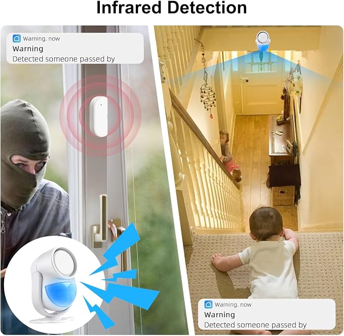 Motion Sensor Alarm, Motion Alarm Indoor - Image 7