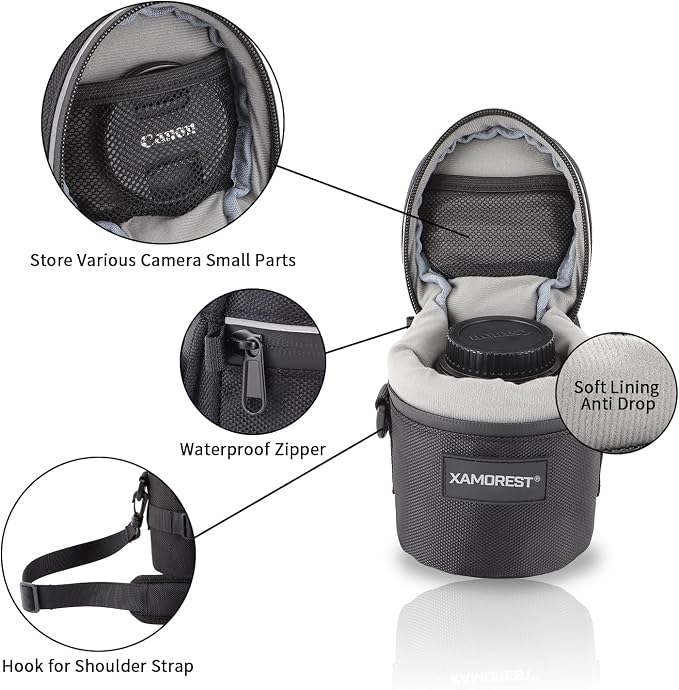 Camera Lens Case Lens Bag Compatible) - Image 4