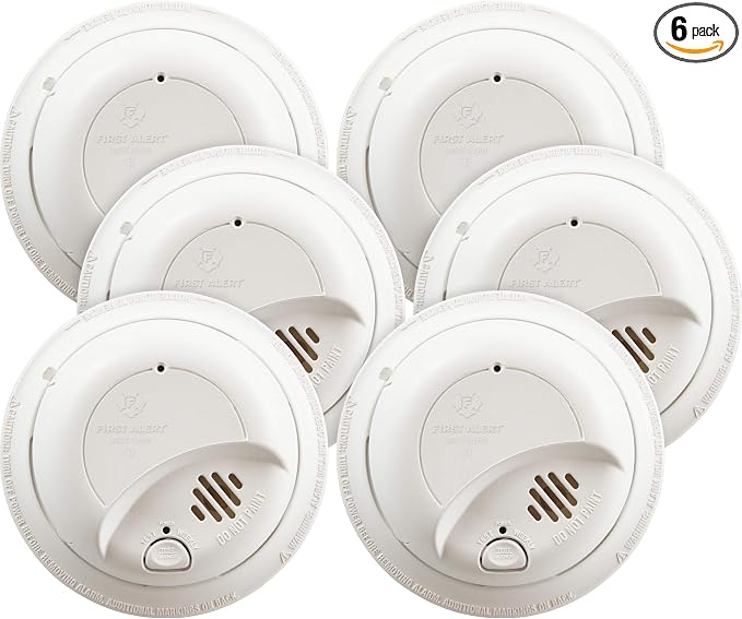 First Alert BRK SMI100-AC Hardwired Smoke Detector by FirstAlert