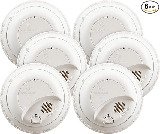 First Alert BRK SMI100-AC Hardwired Smoke Detector by FirstAlert