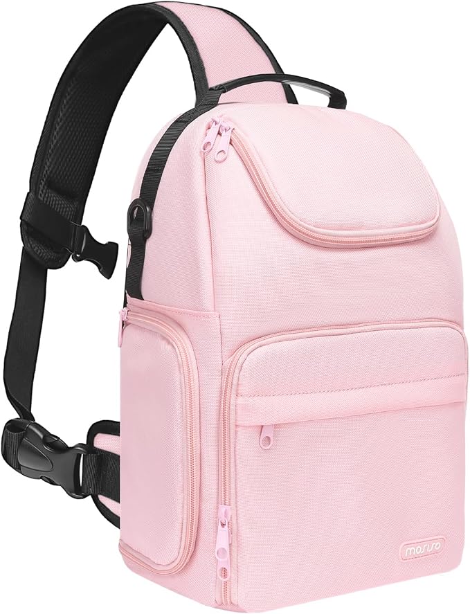 MOSISO Camera Sling Bag, DSLR/SLR/Mirrorless Camera Case Crossbody Photography by MOSISO