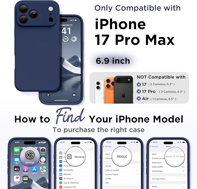 GolbinBox Magnetic for iPhone 17 Pro Max Case, Compatible - Image 2