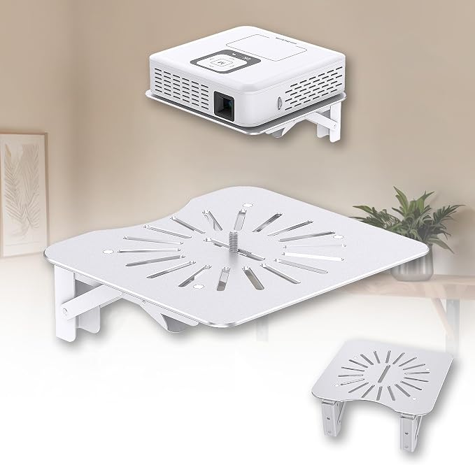 Mini Projector Shelf for Wall/Modem Shelf/Router Shelf/Router Mount/Cable Box by Unknown