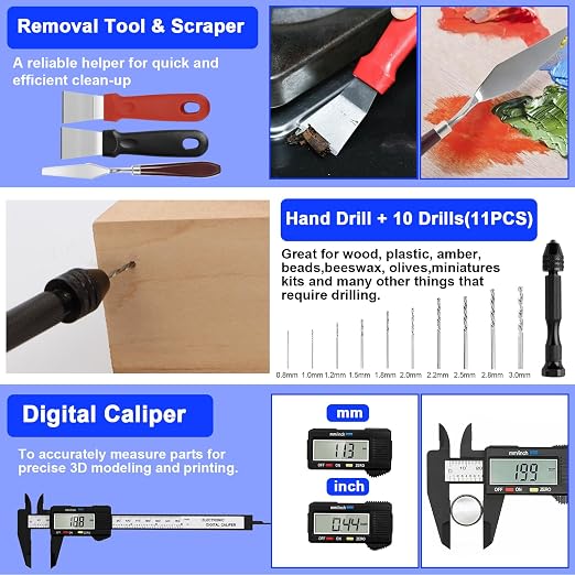 112 PCS 3D Printing Tool Kit, 3D Printer Accessories - Image 6