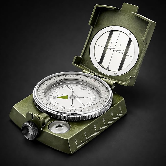 Military Lensatic Compass, Hiking Compass - Image 5