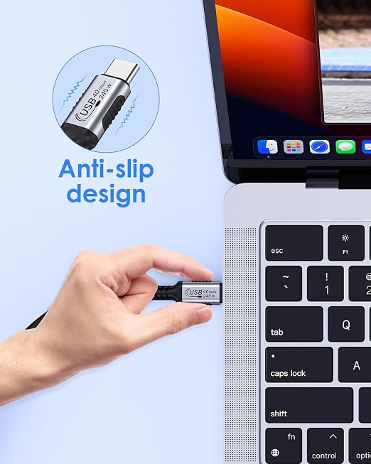 LENTION 4FT USB 4.0 Cable for Thunderbolt 4 240W Fast Charging USB C to USB C - Image 6