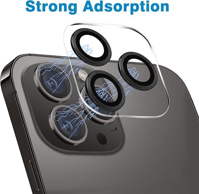 Dengduoduo 3 Pack Tempered Glass Camera Lens Protector - Image 5