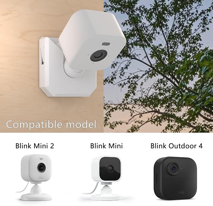 Zwolf 4 Pack Wall Mount for Blink Mini 2 Outdoor 4 Camera Blink Mini 2K+ - Image 2