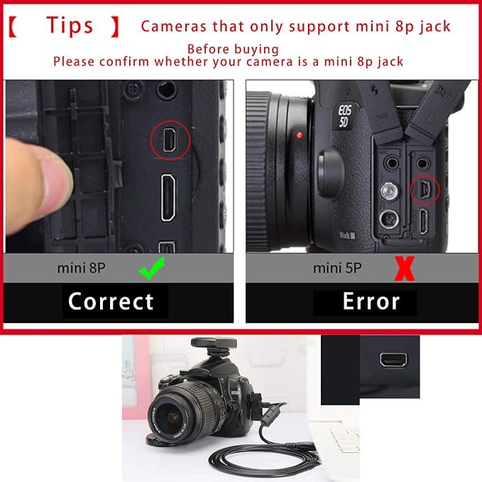Replacement USB Camera Data Sync Battery Charger Charging Cable Cord - Image 4