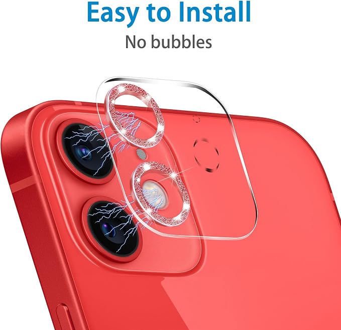 Dengduoduo 3 Pack Tempered Glass Camera Lens Protector - Image 5