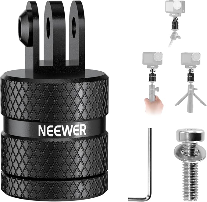 NEEWER Action Camera Tripod Mount Adapter Compatible by Neewer