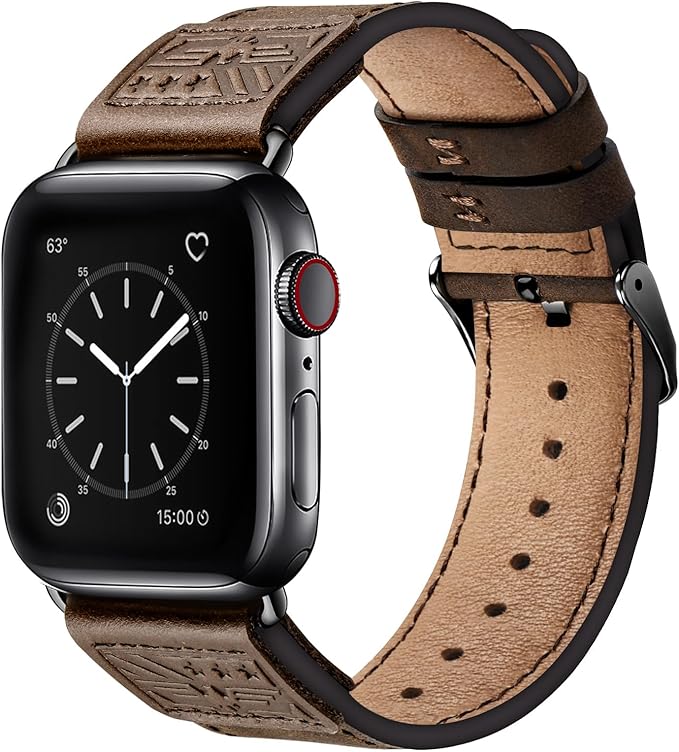 SUNFWR Leather Bands Compatible by SUNFWR