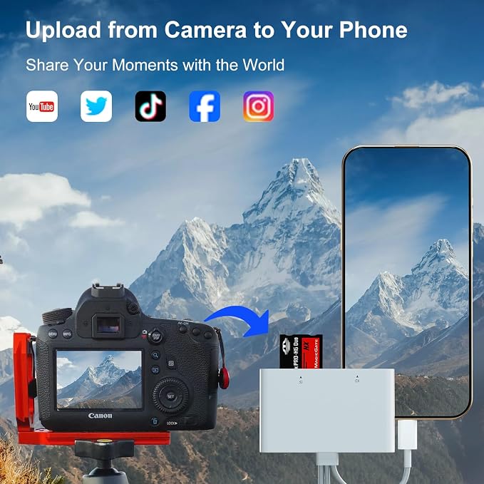 Memory Stick Pro Duo Adapter - 4 in 1 SD/TF/MS/XD Card Reader Digital Camera - Image 4