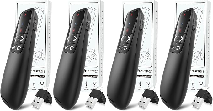 Wireless Presentation Clicker PowerPoint Presenter Remote: Clicker by VILNIU%C2%AEPresentationClicker