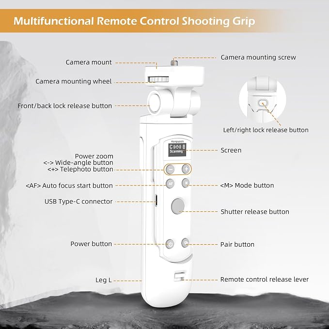 for Canon Tripod Wireless Shooting Grip - Image 8