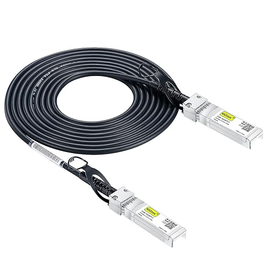 10G SFP+ DAC Twinax Cable, SFP+ to SFP+ Direct Attach Copper Passive by 10Gtek