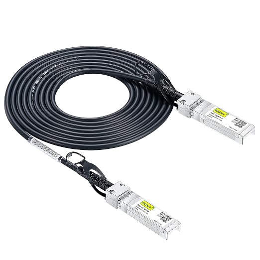10Gtek 10G SFP+ DAC Twinax Cable, SFP+ to SFP+ Direct Attach Copper Passive by 10Gtek