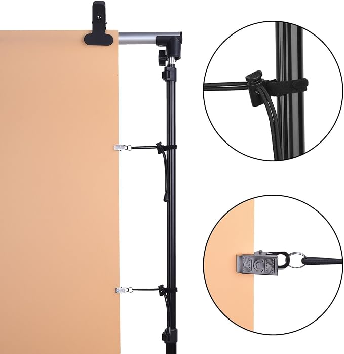 Backdrop Background Clips Holder - Image 2