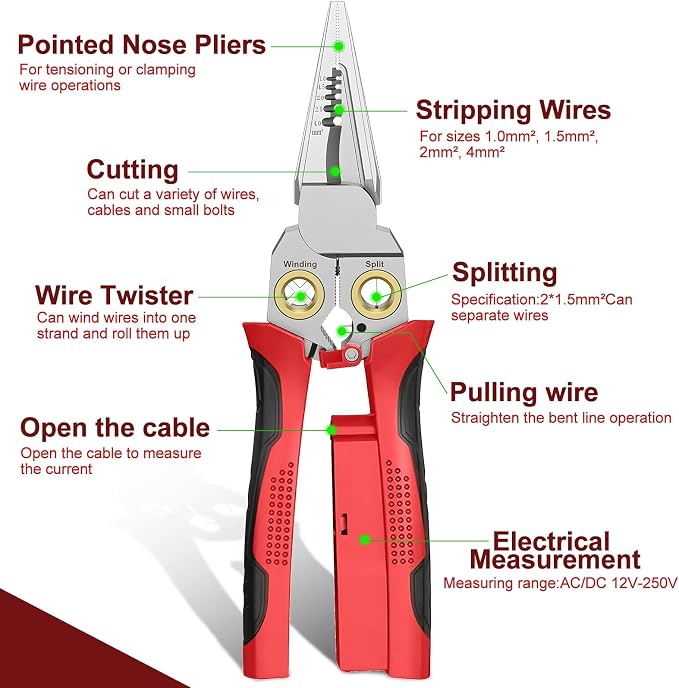 GADO Pro 8-in-1 Wire Stripper/Cutter - Image 5