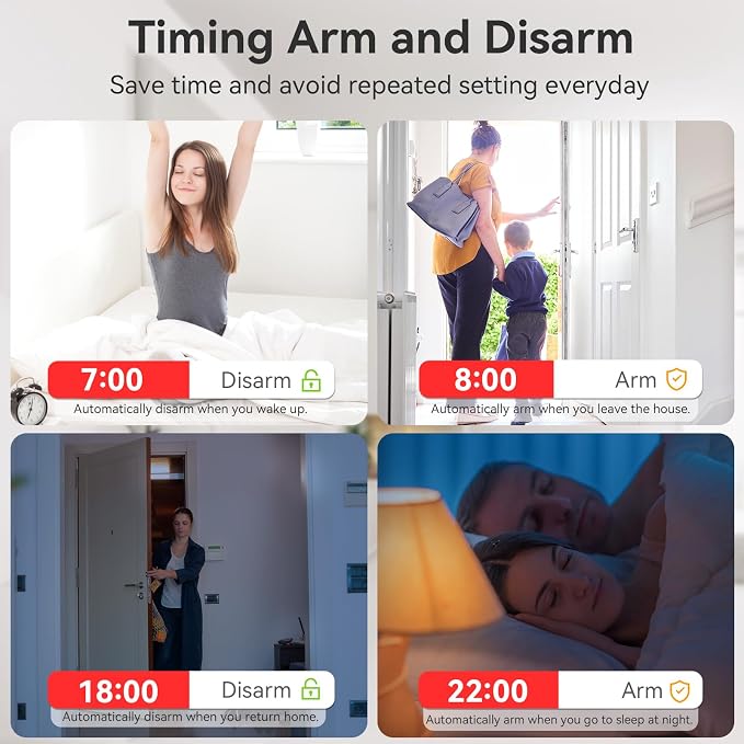 CPVAN WiFi Motion Sensor Alarm, 125dB Smart PIR Detector - Image 8