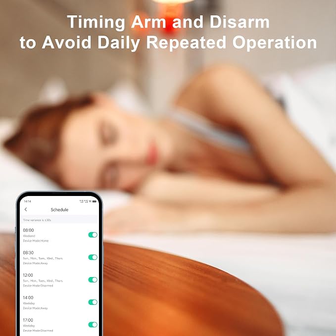 Home Security System with Camera, WiFi + GSM Home Alarm Kit with Phone App Alert - Image 5