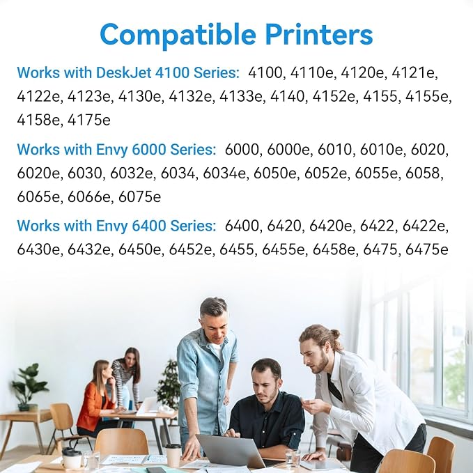 High Yield 67XL Ink Cartridges Black Color Combo Pack, Compatible - Image 6