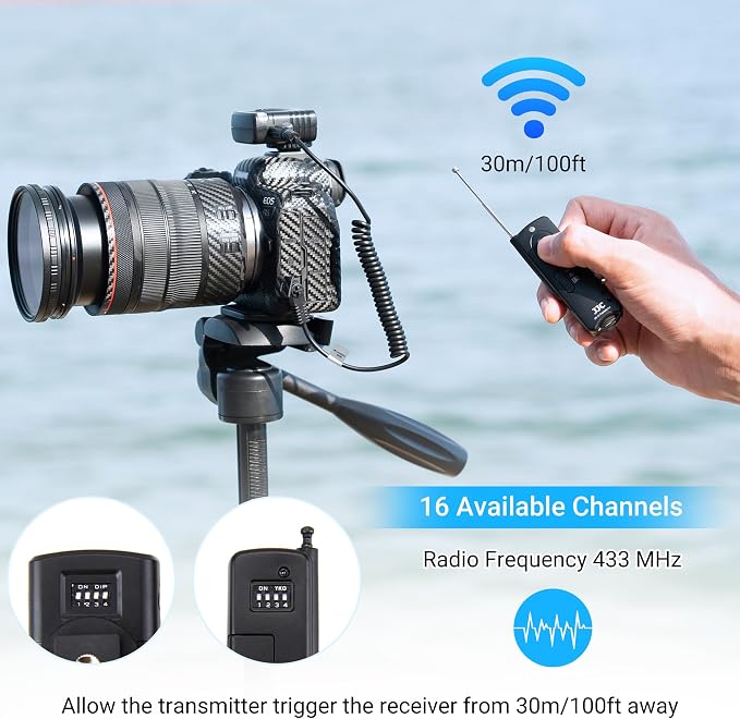JJC Radio Wireless Remote Control Shutter Release - Image 3