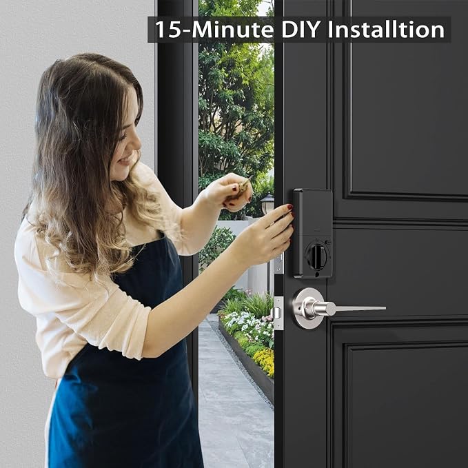 keyless Entry Door Lock deadbolt - Image 7