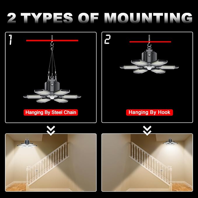 Plug in Garage Light with Motion Sensor - Image 9