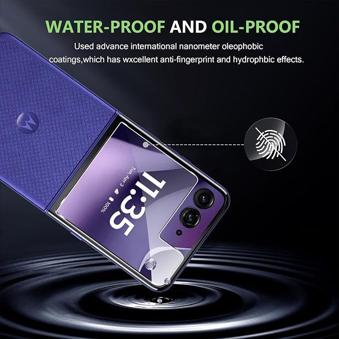 for Motorola Moto Razr Ultra 2025/2026 Screen Protector Self-Healing TPU Film - Image 4