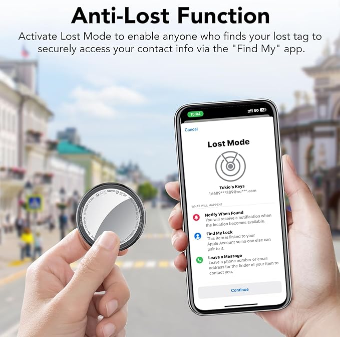 Air Tracker Tags-3 Pack, 2026 New Smart Tag Key Finder - Image 5