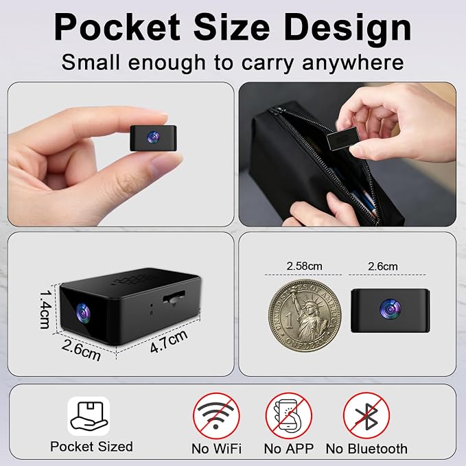 Mini Camera 1080P HD - Image 2