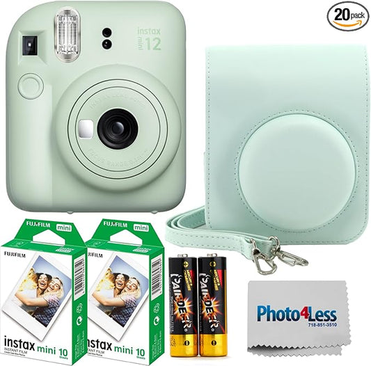 Fujifilm Instax MiniI 12 Instant Film Camera Mint Green, Fujifilm Instax Mini by FUJIFILM