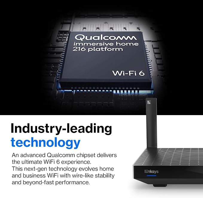Linksys Mesh Wifi 6 Router, 700 Sq. ft Coverage, 25+ Devices, Speeds up to - Image 8