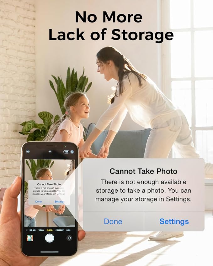 NEWQ Hard Drive for Phone & Computer: USB Flash Storage Device Photo Memory - Image 4