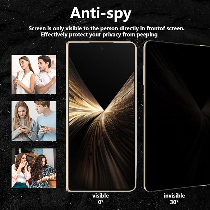 1 Pack for Honor Magic V5 Inner Privacy Screen Protector. Anti Scratch - Image 3