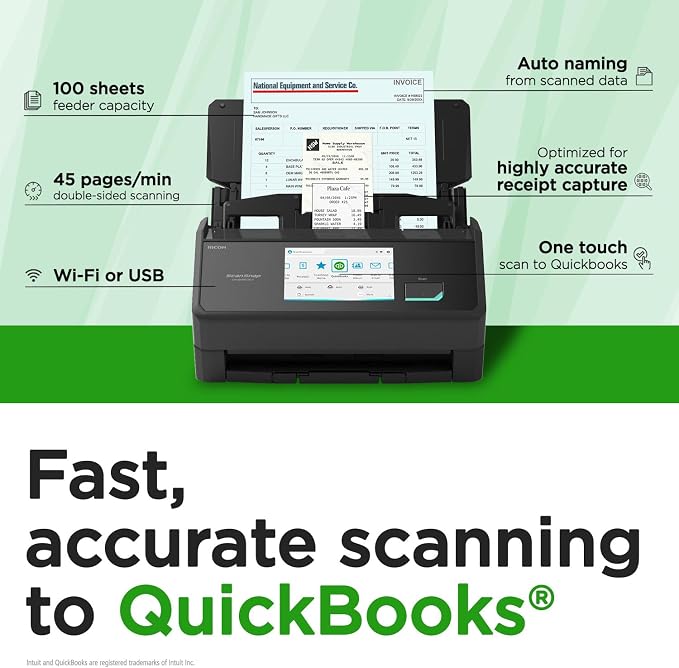 ScanSnap iX2500 Receipt Edition, Works - Image 2