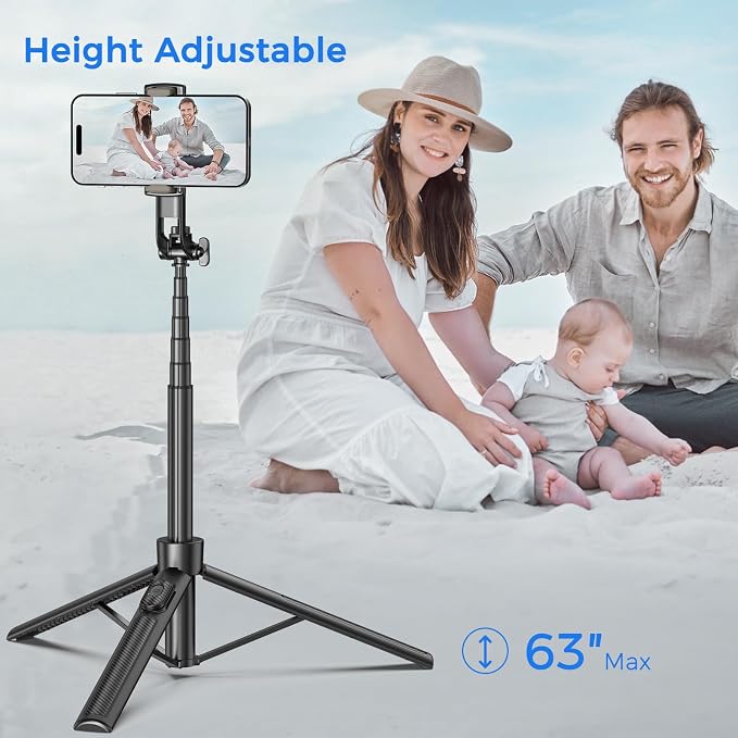 Selfie Stick Travel Tripod for Cell Phone - Image 3