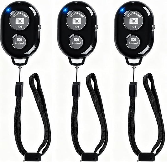 Wireless Remote Shutter for Cellphones and Tablets, AOQIYUE Bluetooth Remote by EszkozTA