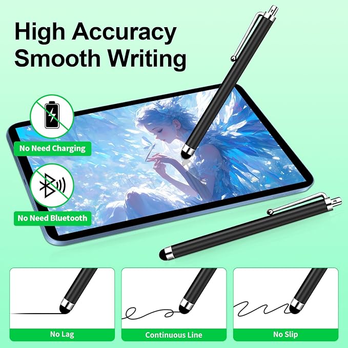 20 Pack Stylus Pen, Stylus Pen for Touchscreen High Precision and Sensitivity - Image 4