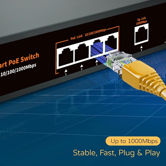 4 Port Gigabit POE Switch 2025 - Image 8